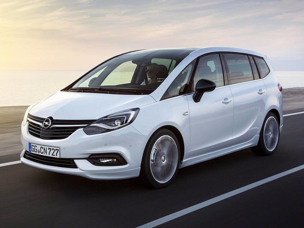 Opel Zafira Facelift 2016