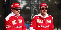 Sebastian Vettel, Kimi Räikkönen