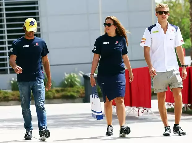 Felipe Nasr, Marcus Ericsson Titel-Bild zur News: Felipe Nasr, Marcus Ericsson