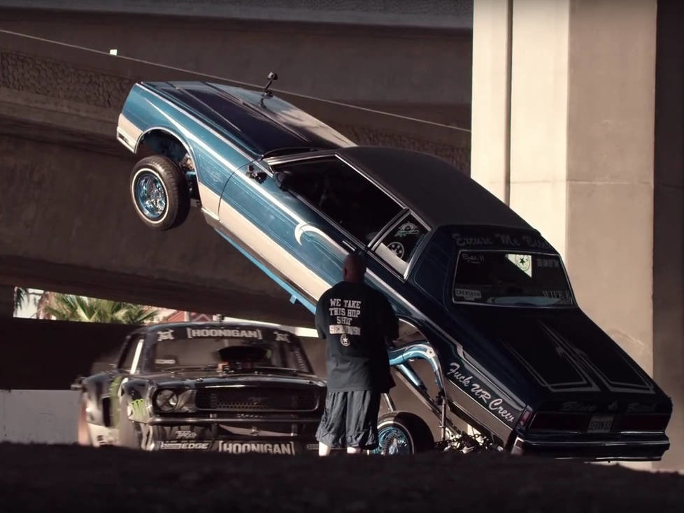 Ken Block bei Gymkhana-Videodreh