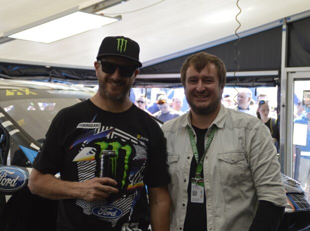 Ken Block und Christian Nimmervoll Ken Block und Christian Nimmervoll