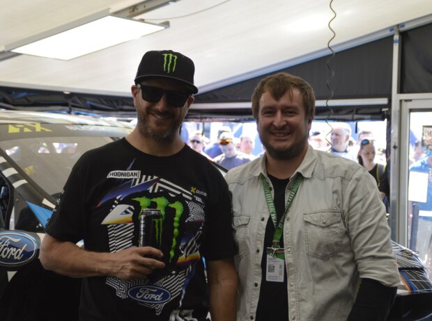 Ken Block und Christian Nimmervoll