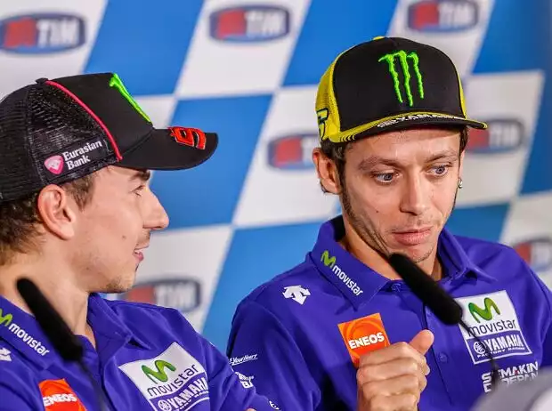 Valentino Rossi, Jorge Lorenzo Titel-Bild zur News: Valentino Rossi, Jorge Lorenzo