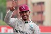 Bild zum Inhalt: "Dschungelkönig": Lewis Hamilton probt für Schauspielkarriere