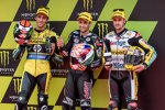 Alex Rins, Johann Zarco und  Thomas Lüthi 