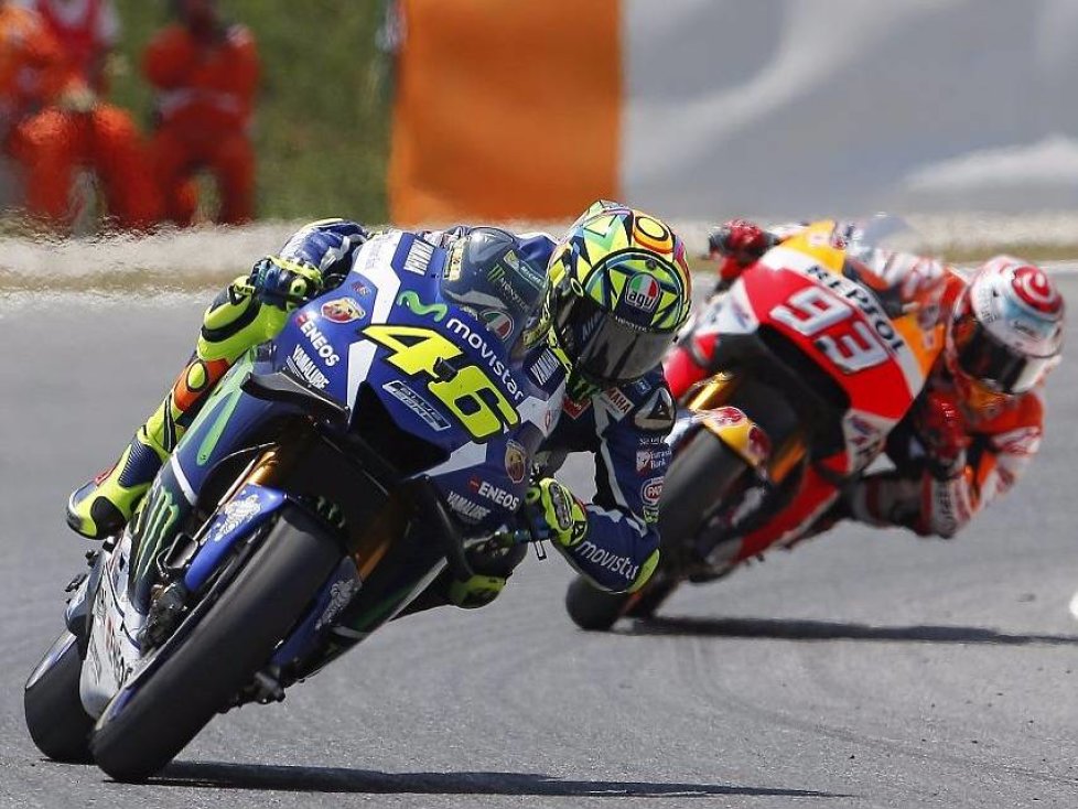 Marc Marquez, Valentino Rossi