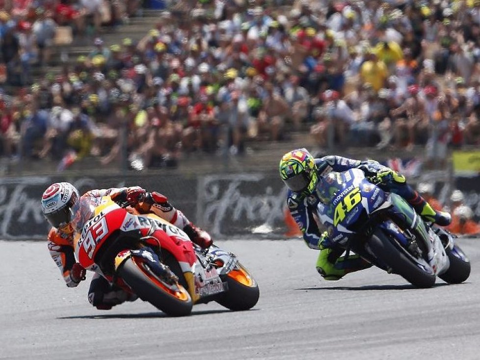 Marc Marquez, Valentino Rossi