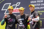 Alex Rins, Johann Zarco und Takaaki Nakagami 