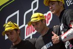 Alex Rins, Johann Zarco und Takaaki Nakagami 