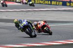 Valentino Rossi vor Marc Marquez 