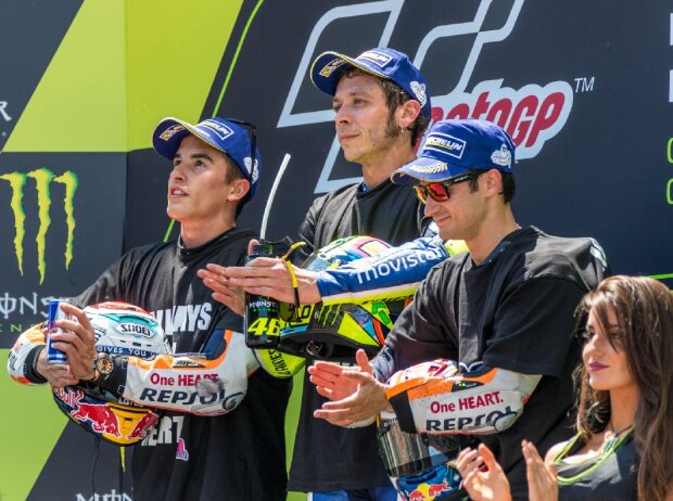 Daniel Pedrosa, Marc Marquez, Valentino Rossi Daniel Pedrosa, Marc Marquez, Valentino Rossi