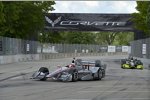 Will Power (Penske) und Charlie Kimball (Ganassi) 