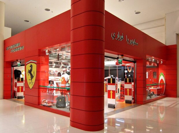 Ferrari-Shop in Dubai 