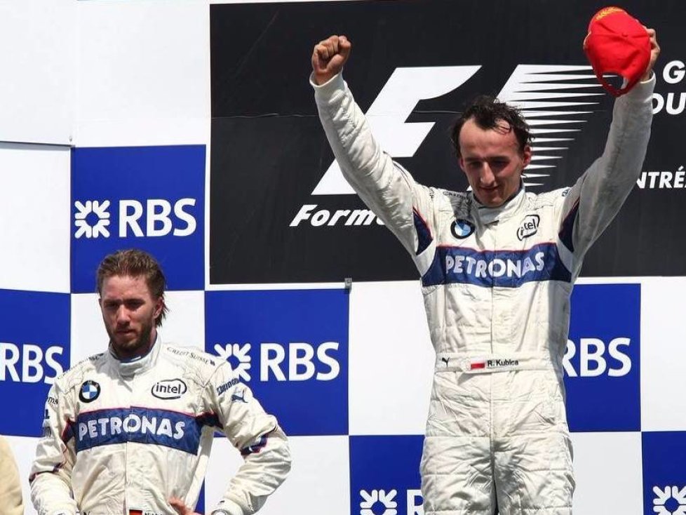 David Coulthard, Nick Heidfeld, Robert Kubica