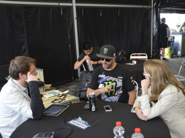 Christian Nimmervoll, Ken Block, Bianca Garloff Christian Nimmervoll, Ken Block, Bianca Garloff