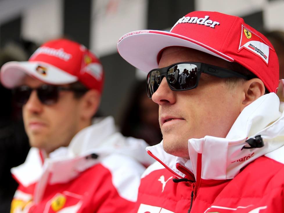 Kimi Räikkönen, Sebastian Vettel