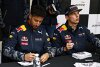 Bild zum Inhalt: Red Bull: Verstappen muss (noch) bei Ricciardo abschauen...