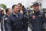 Jos Verstappen und Max Verstappen (Red Bull) 