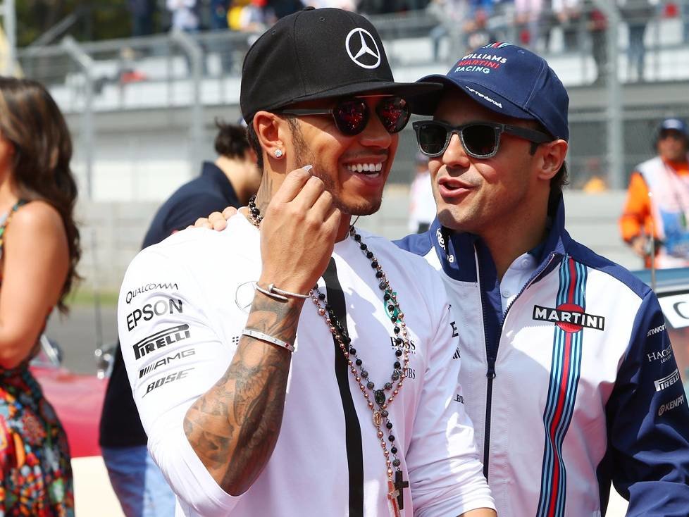 Lewis Hamilton, Felipe Massa