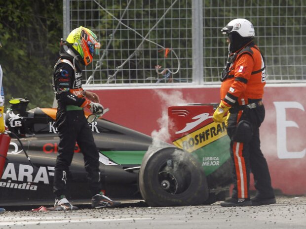 Titel-Bild zur News: Sergio Perez, Felipe Massa