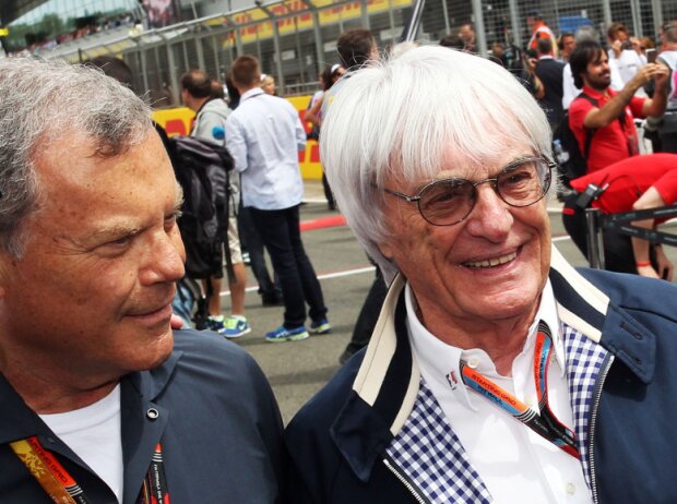 Titel-Bild zur News: Martin Sorrell und Bernie Ecclestone