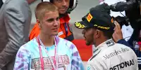 Bild zum Inhalt: Party mit Bieber nur fürs Geschäft: Lewis Hamilton dementiert