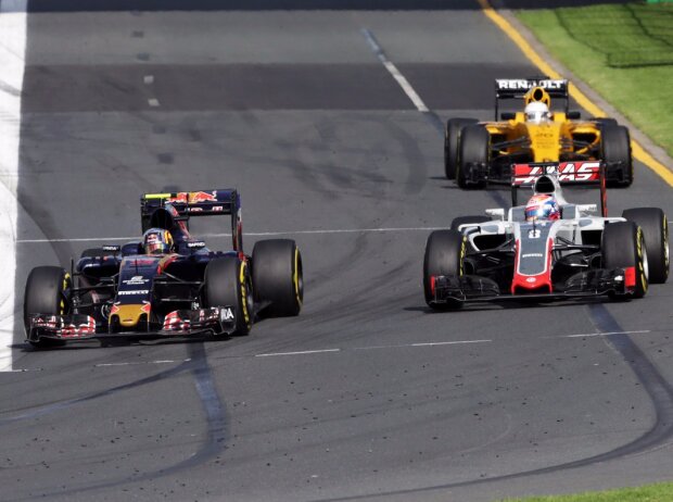 Titel-Bild zur News: Carlos Sainz, Romain Grosjean