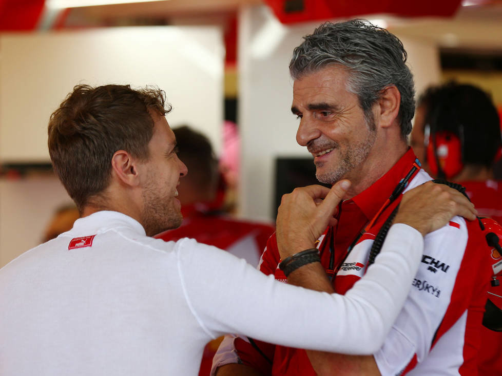 Sebastian Vettel, Maurizio Arrivabene