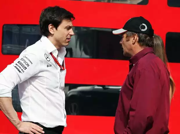 Toto Wolff, Gerhard Berger Titel-Bild zur News: Toto Wolff, Gerhard Berger