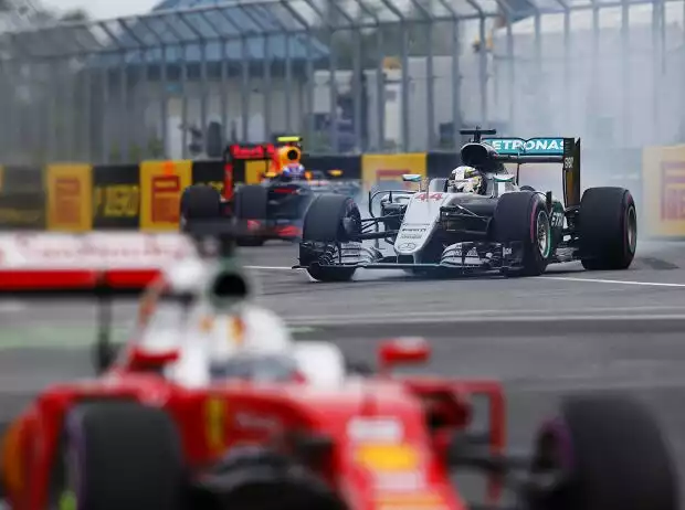 Sebastian Vettel, Lewis Hamilton, Max Verstappen Titel-Bild zur News: Sebastian Vettel, Lewis Hamilton, Max Verstappen