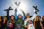 Mattias Ekström, Andreas Bakkerud und Timmy Hansen