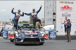 Jari-Matti Latvala (Volkswagen) und Miikka Anttila 