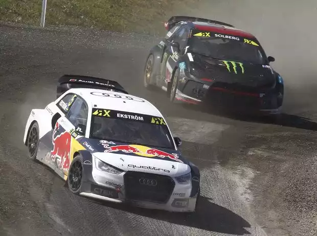 Mattias Ekström, Petter Solberg Titel-Bild zur News: Mattias Ekström, Petter Solberg
