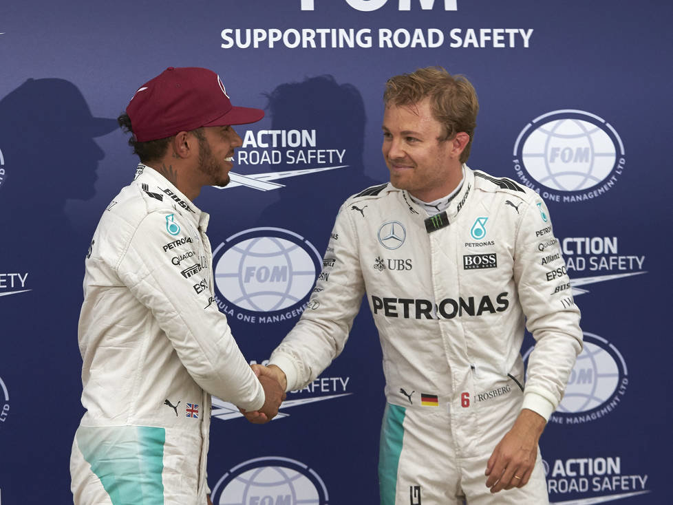 Nico Rosberg, Lewis Hamilton