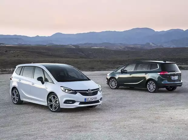 Opel Zafira Facelift 2016: Cockpit mit Touchscreen Titel-Bild zur News: Opel Zafira Facelift 2016: Cockpit mit Touchscreen