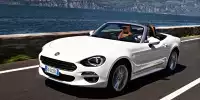 Bild zum Inhalt: Fiat 124 Spider: Pasta mit Stäbchen