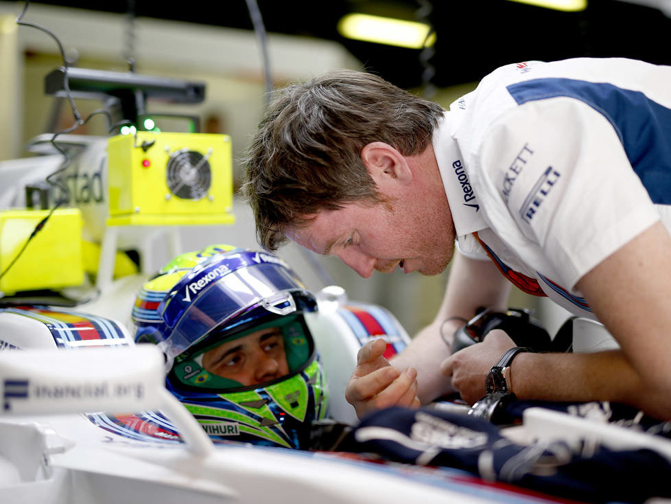 Felipe Massa und Robert Smedley