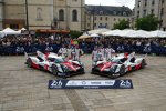 Anthony Davidson (Toyota), Kazuki Nakajima (Toyota), Mike Conway (Toyota) und Kamui Kobayashi (Toyota) 