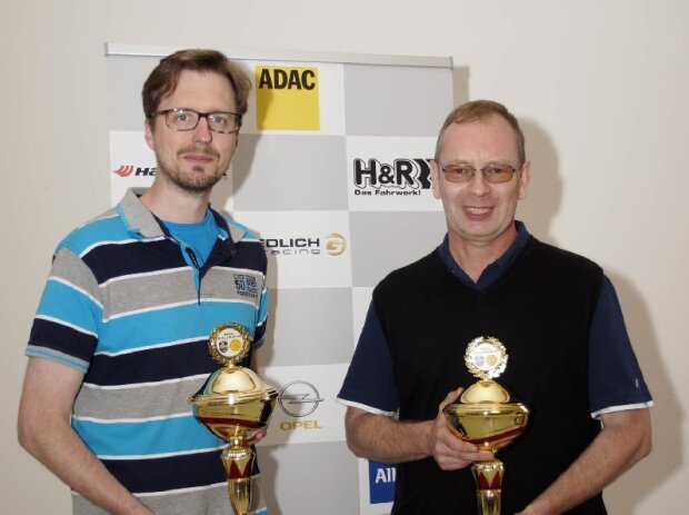 So sehen Sieger aus: Christian Vidal (links) und Stefan Kunze.