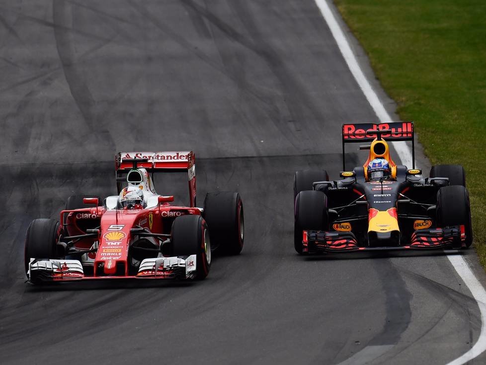 Sebastian Vettel, Daniel Ricciardo