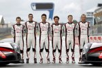 Anthony Davidson, Kazuki Nakajima, Stephane Sarrazin, Mike Conway und Kamui Kobayashi 