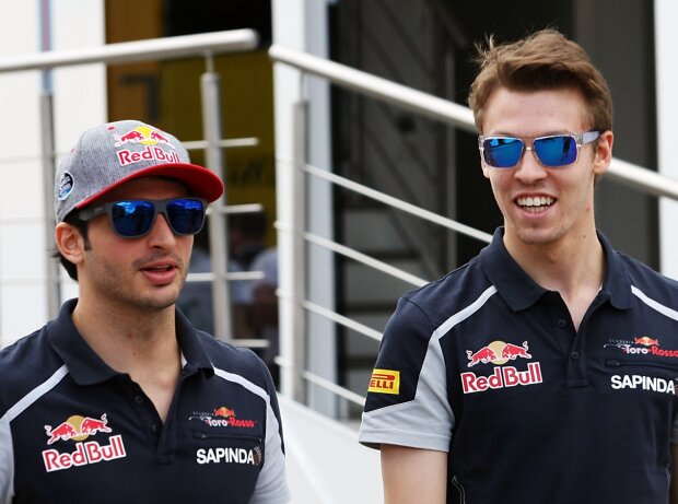 Carlos Sainz, Daniil Kwjat Carlos Sainz, Daniil Kwjat