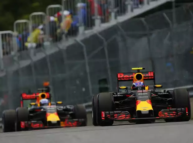 Max Verstappen, Daniel Ricciardo Titel-Bild zur News: Max Verstappen, Daniel Ricciardo