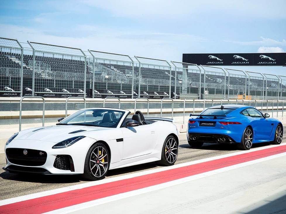 Jaguar F-Type SVR Cabrio und Coupe 2016