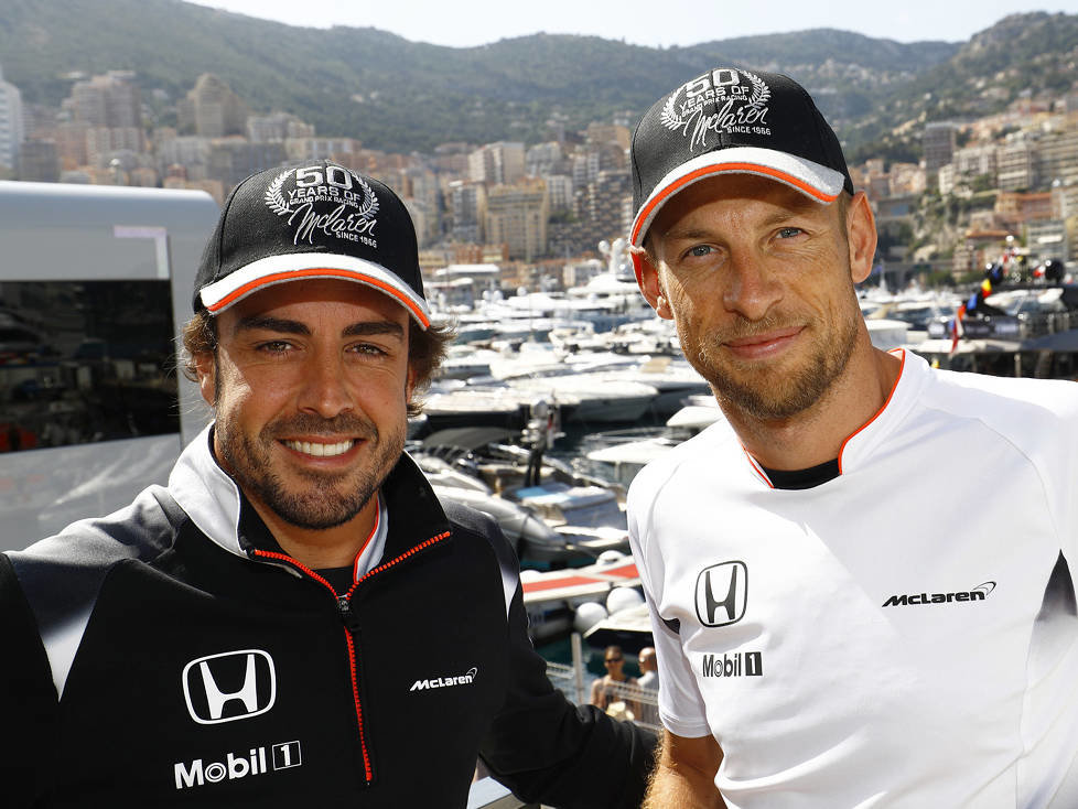Fernando Alonso, Jenson Button