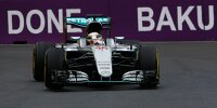 Bild zum Inhalt: Formel 1 Baku 2016: Mercedes-Duo fährt Konkurrenz davon