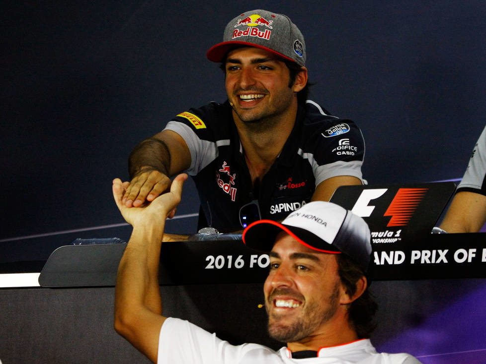 Fernando Alonso, Carlos Sainz