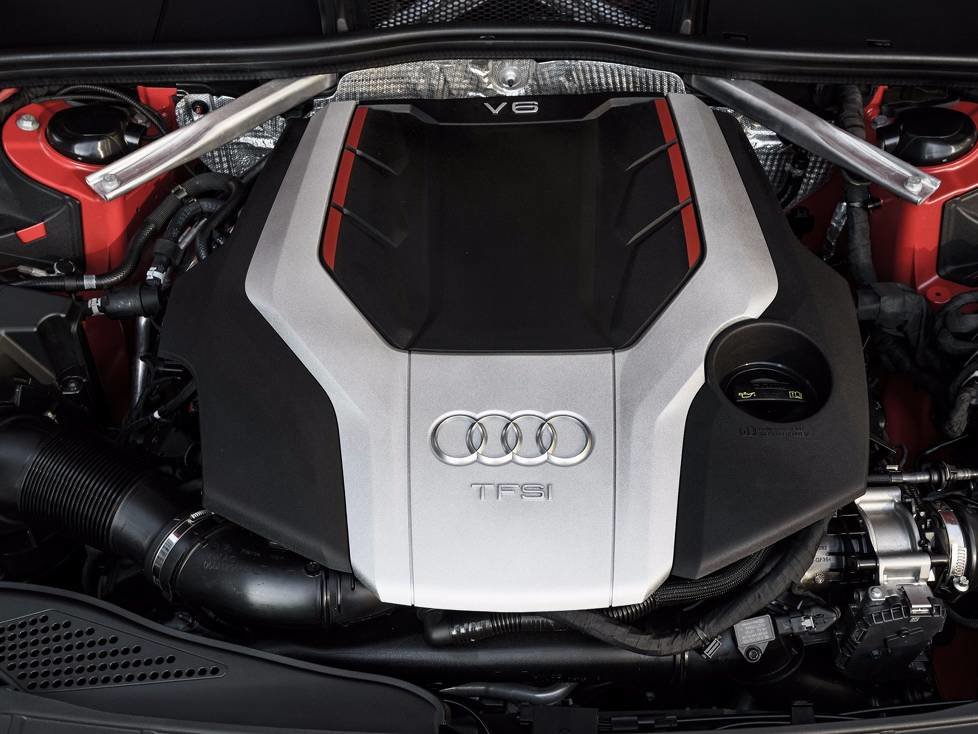 Motor des Audi S4 2016