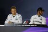 Fahrerbriefing in Baku: Rosberg stellt Hamilton bloß
