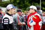 Anthony Davidson (Toyota), Kazuki Nakajima (Toyota) und Nick Heidfeld (Rebellion) 